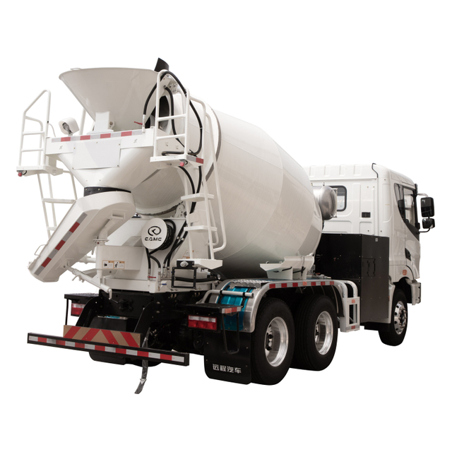 Camion de mélange de béton électrique cubique de haute qualité CAMC 6*4 8 camion de ciment de camion de mélangeur de béton à chargement automatique à vendre