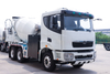 Individu de camion de mélangeur concret chargeant le camion concret de mélangeur du ciment 6x4 H9 de CAMC de moteur électrique