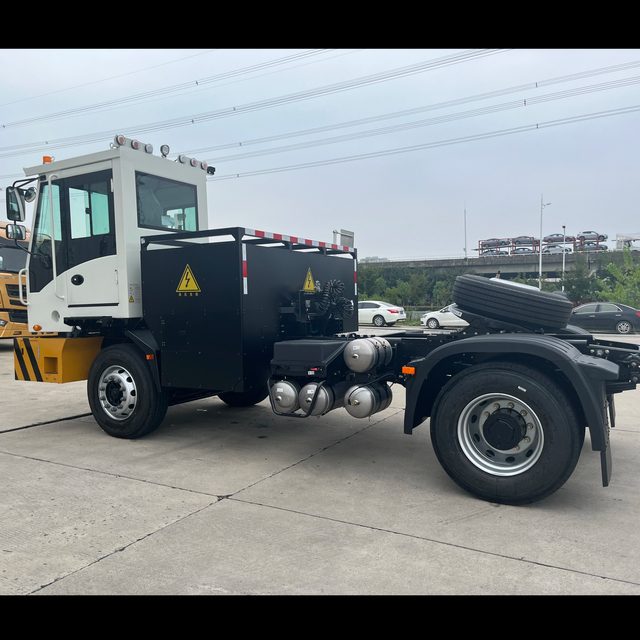 Tracteur terminal électrique haute puissance CAMC – Tout nouveau camion portuaire EV