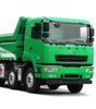 Camion à benne basculante hydraulique prolongé de remorque