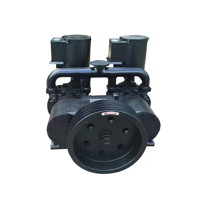 Compresseur d'air à double cylindre pivotant non lubrifié CAMC