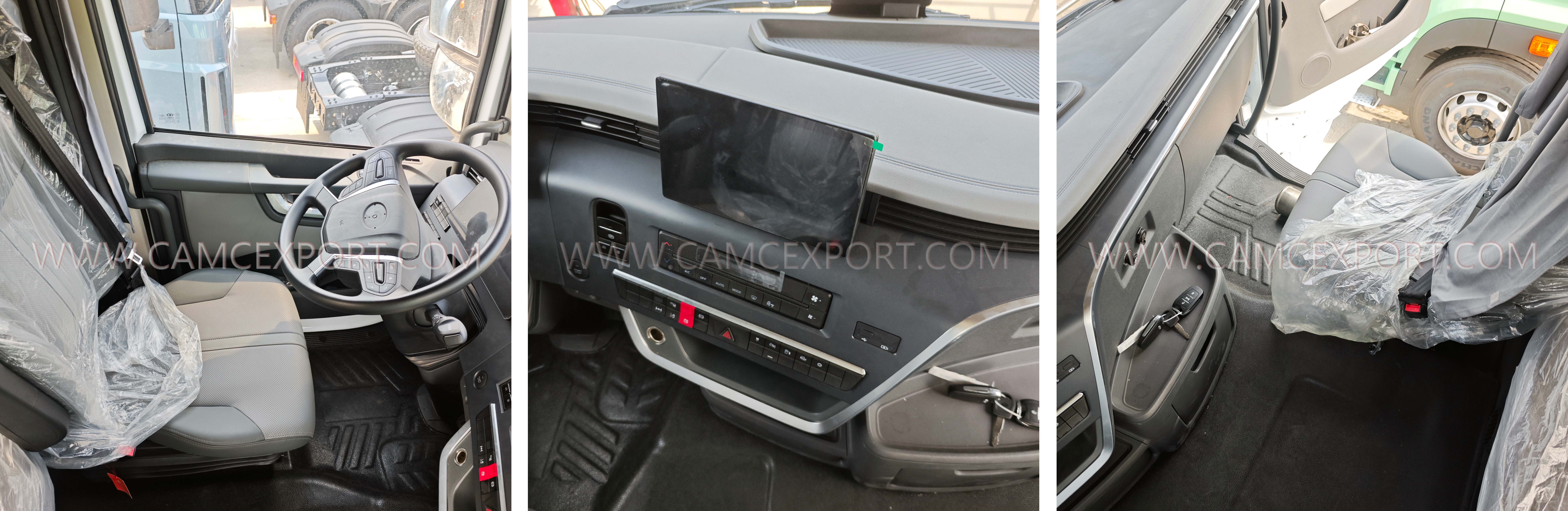 Int&eacute;rieur du tracteur S11