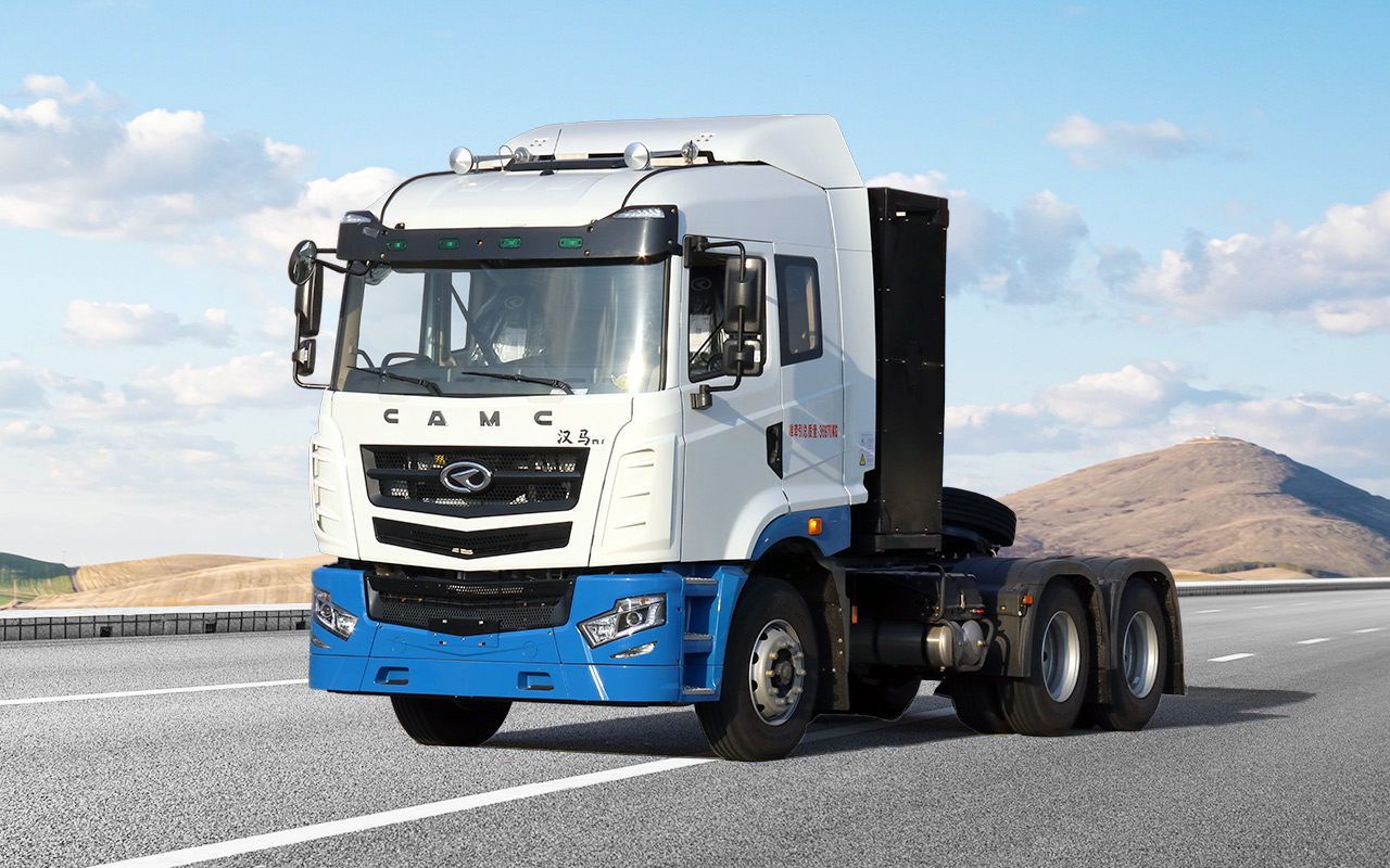 Camion à benne basculante de construction, Camion tracteur à moteur diesel, Camion lourd sur mesure