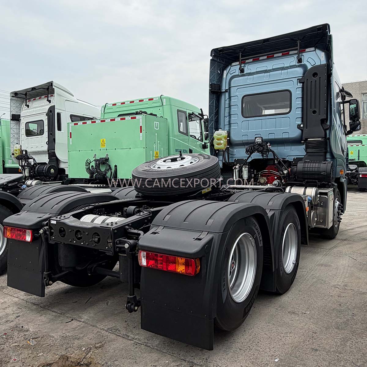 Tracteur diesel gris H9 6&times;46