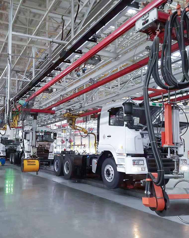 Camion-tracteur de stabilité, Camion-tracteur automatique à usage intensif