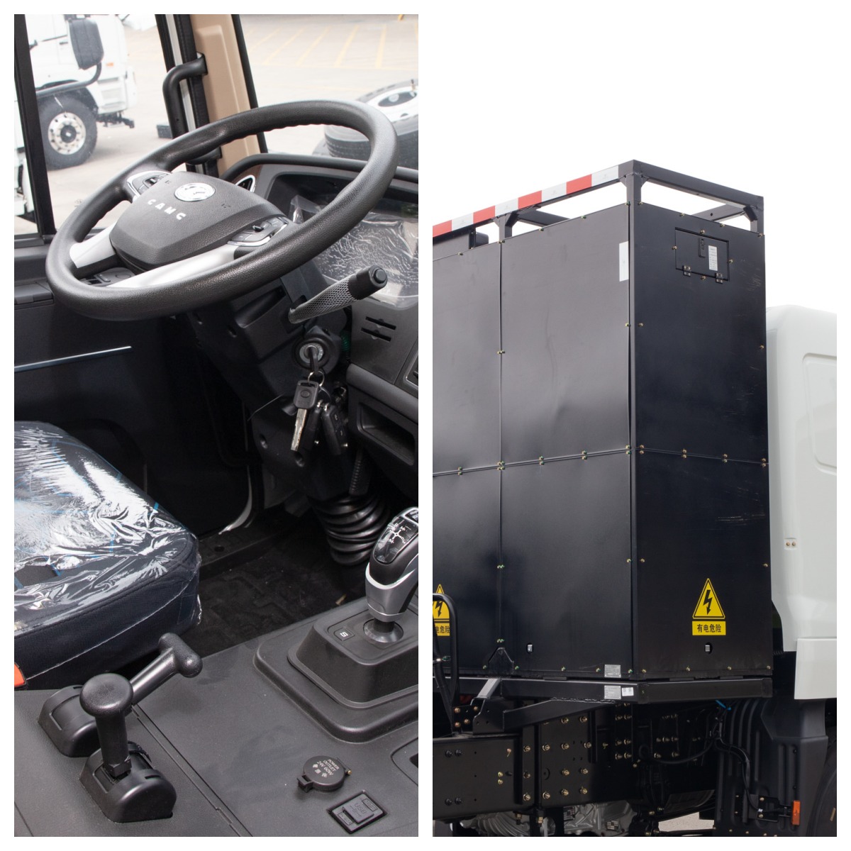 Camion électrique à usage intensif