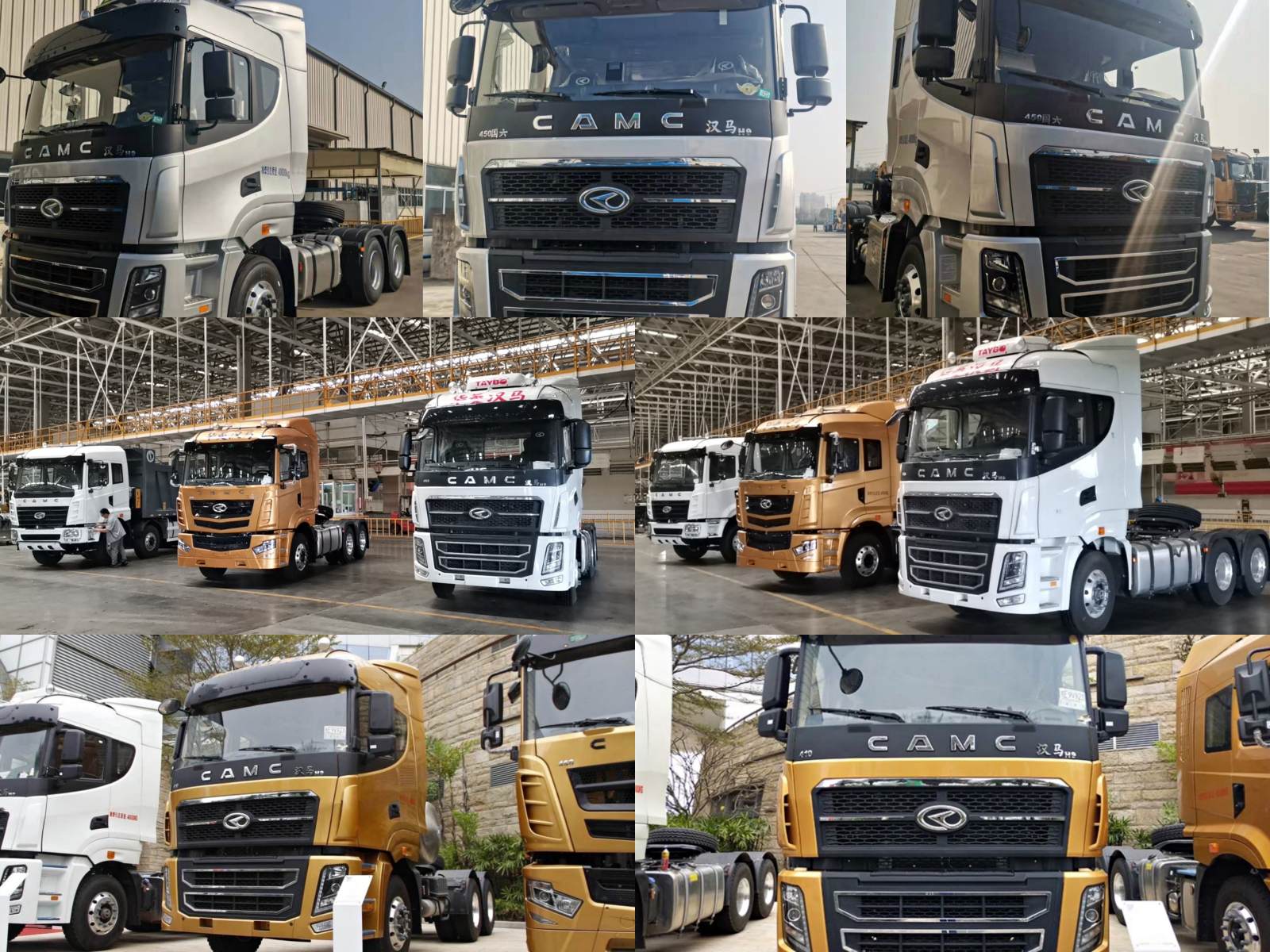 Camion tracteur à 10 roues