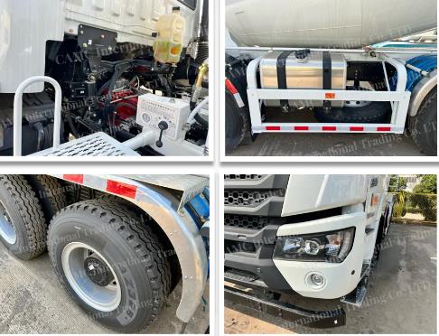 Camion malaxeur à béton pour la route