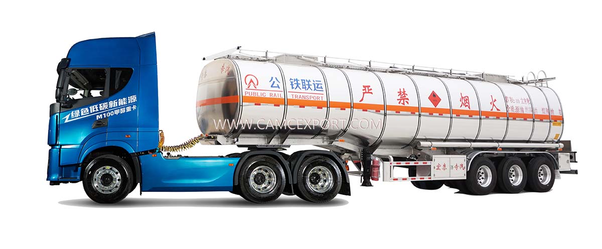 Camion tracteur au m&eacute;thanol M5