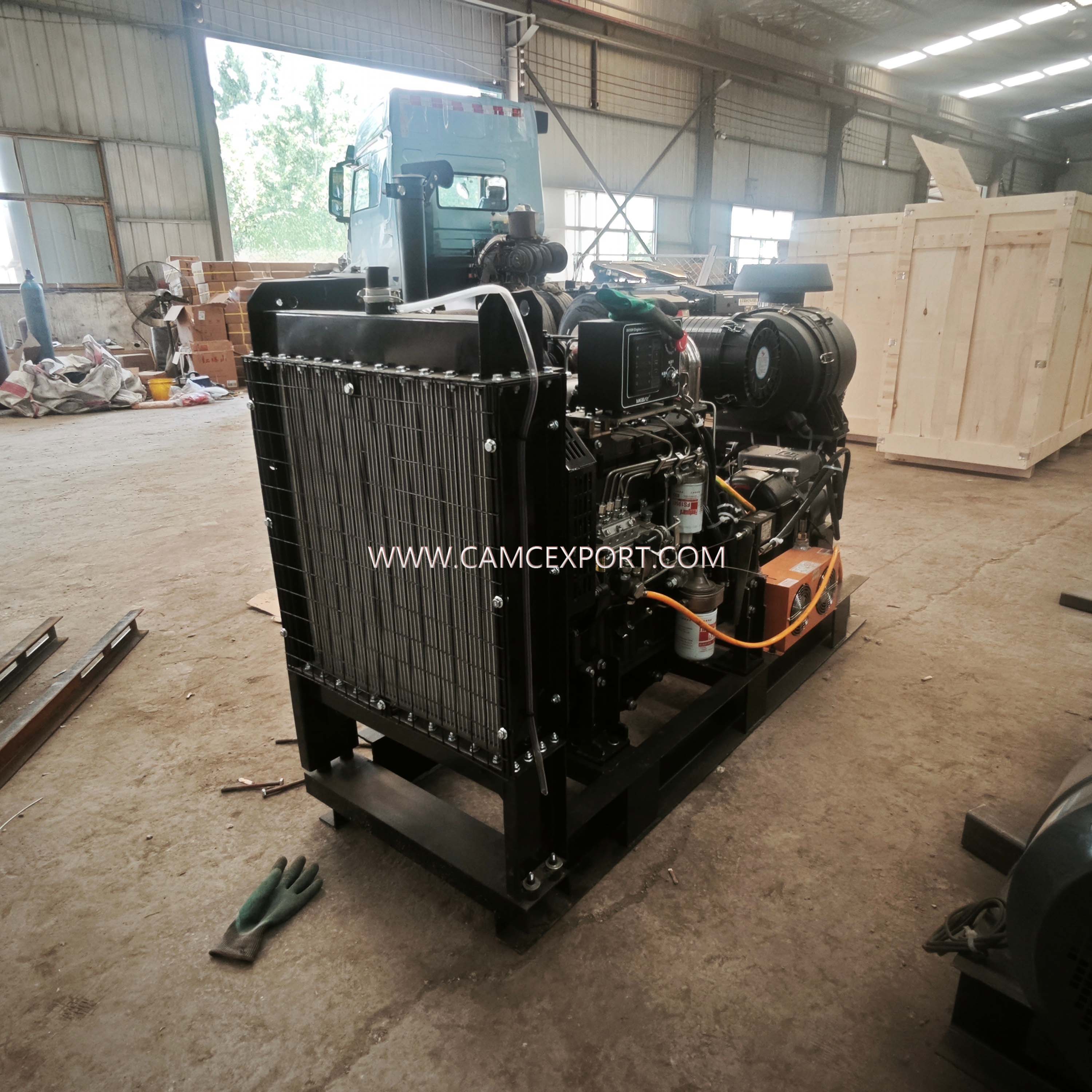 Compresseur d'air &agrave; vis &agrave; couplage direct CAMC KL12-DS90A